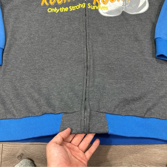 Marithe Francois Girbaud Full Zip Sweatshirt Two Tone Round For Round Men’s 3XL - Picture 9 of 15